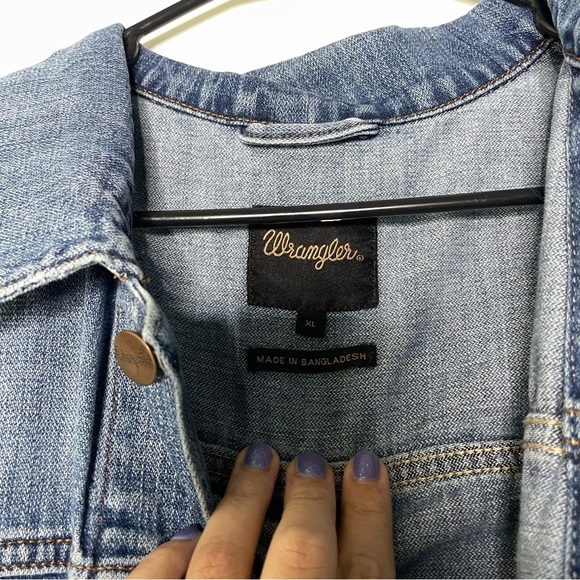 Wrangler® Mens Denim Jacket - Picture 4 of 6
